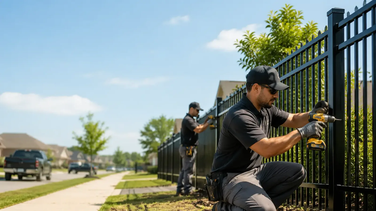 Metal Fence Installation in Jamestown, IN